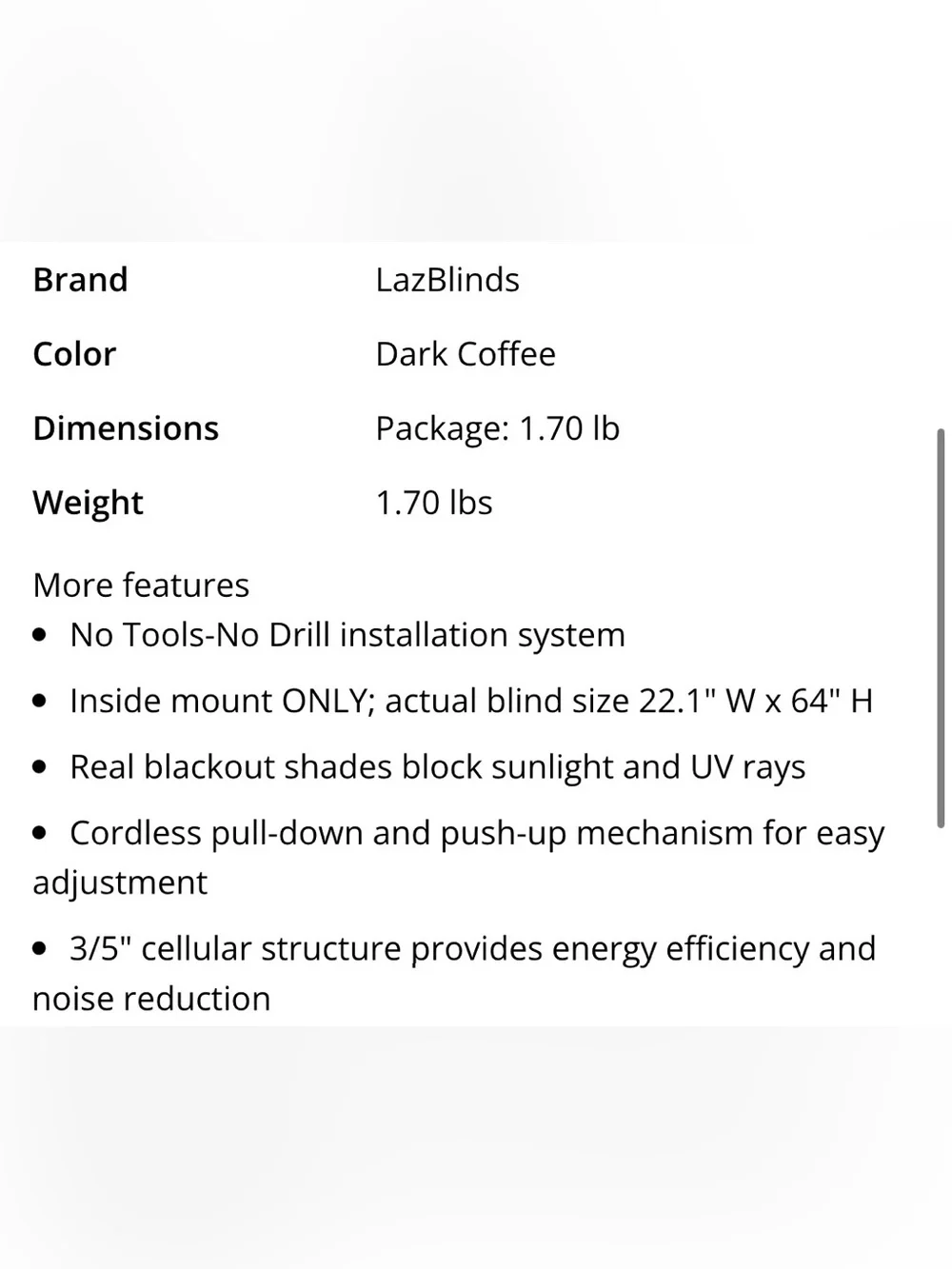 LazBlinds new box